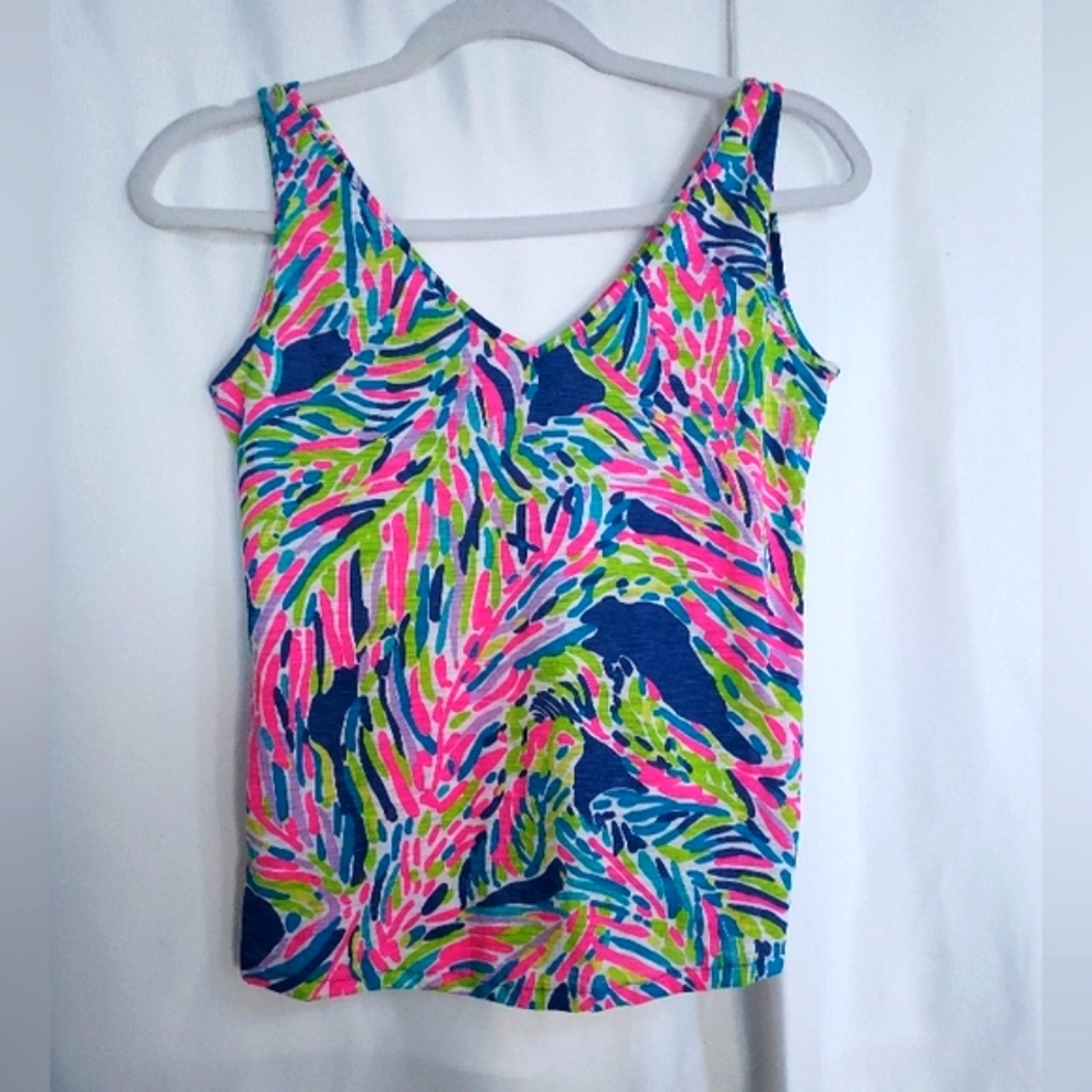 Lilly Pulitzer Multi Color Top/Tank Size XS